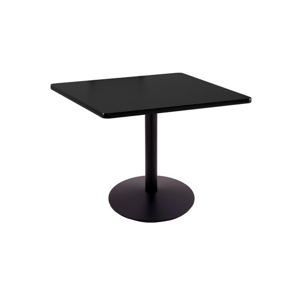 Holland Bar Stool Co 30" 214 Black Table, 30" x 30" Square Top 214-2230BW30SQ - main